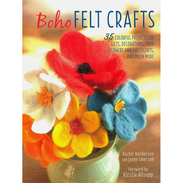 Leisure Arts Boho Felt Crafts Book