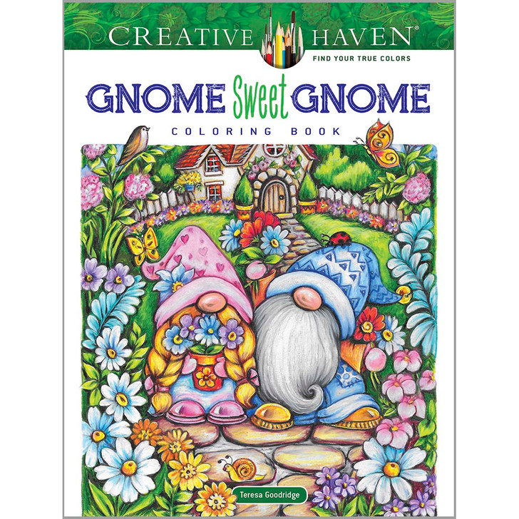 Dover Gnome Sweet Gnome Coloring Book