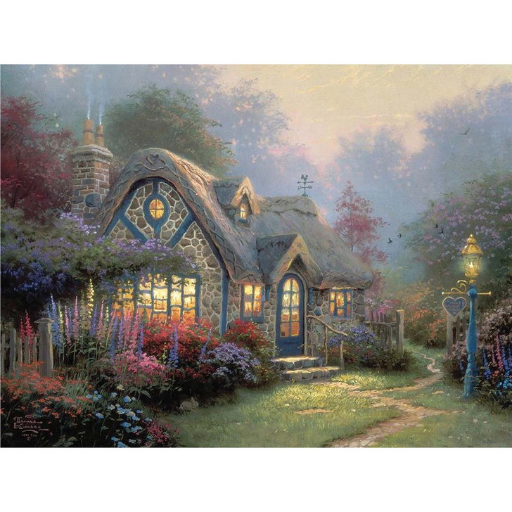 Craft Buddy Lamplight Cottage Paint by Number Kit