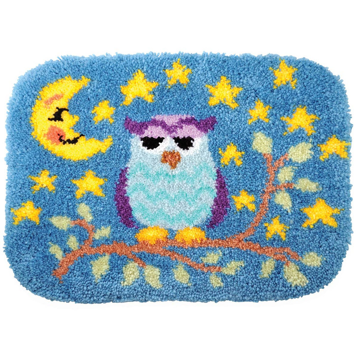 Good Night Owl Latch Hook Pattern Download