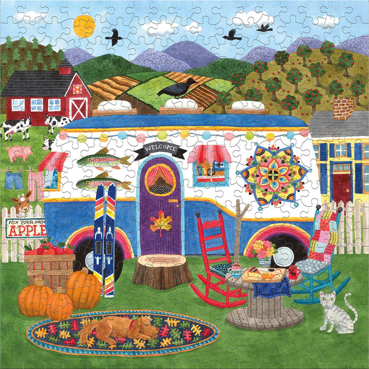 Ceaco Green Mountain Camper Jigsaw Puzzle