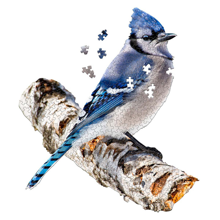 Madd Capp I Am Blue Jay Jigsaw Puzzle