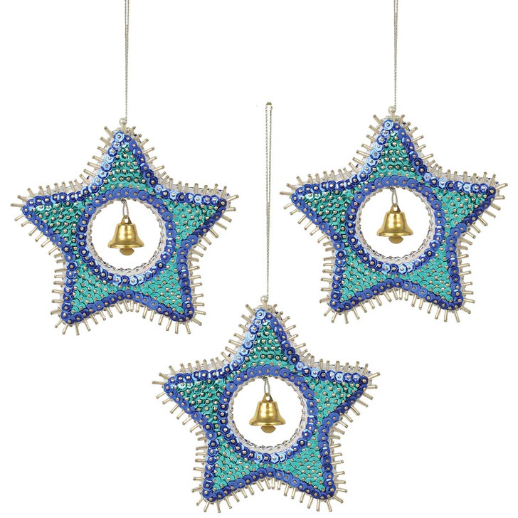 Herrschners Winter Shimmer Ornament Kit