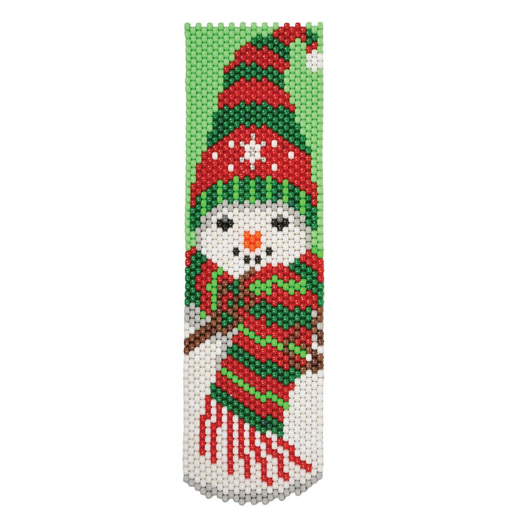 Herrschners Snowman Smiles Pony Bead Kit