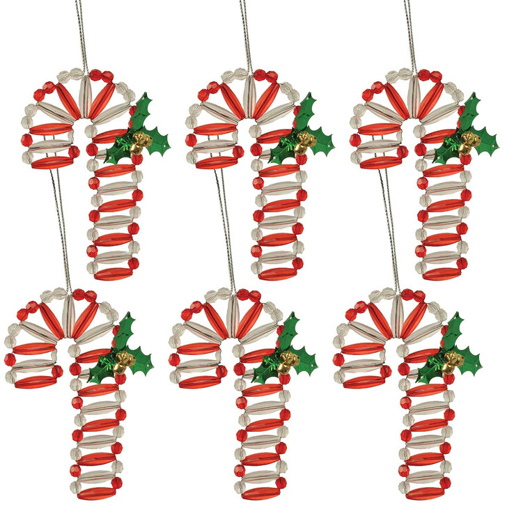 Herrschners Retro Candy Canes Ornament Kit