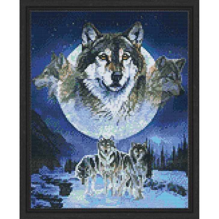 PixelHobby Wolf Dreamcatcher Mosaic Art Kit