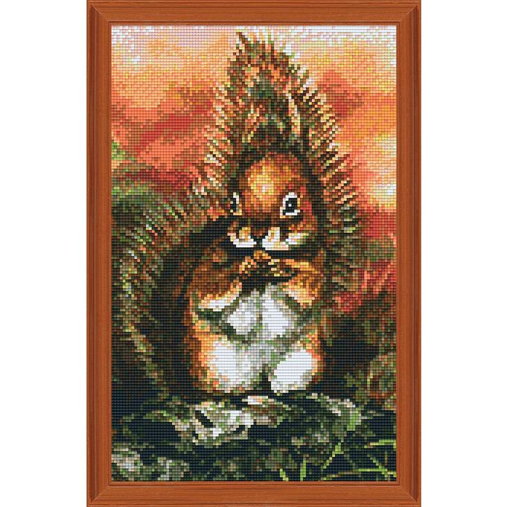 PixelHobby Squirrel Kit & Frame Mosaic Art Kit