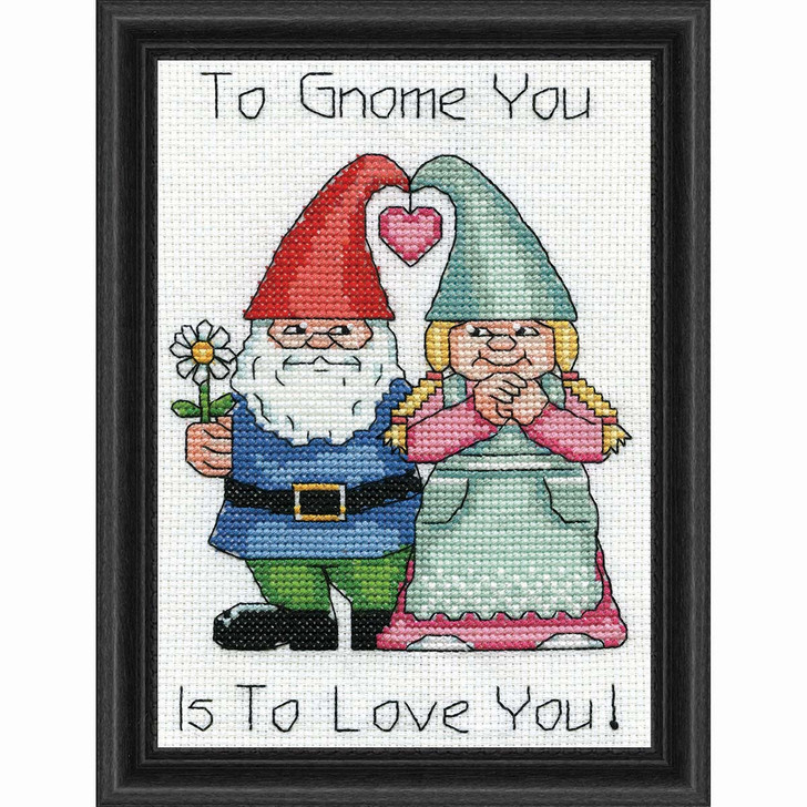 Design Works To Gnome You Counted Cross-Stitch Kit