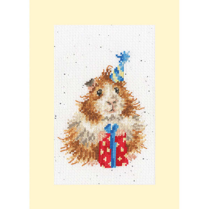 Bothy Threads Guinea Be a Great Day Greeting Card Counted Cross-Stitch Kit