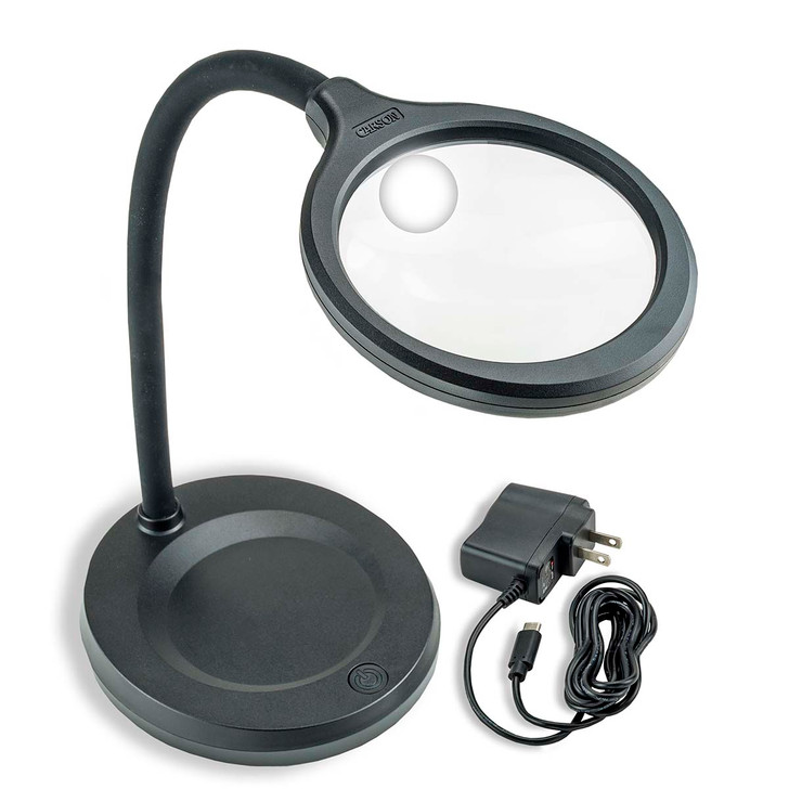 Carson Optical DeskBrite LED Magnifier & Desk Lamp Light