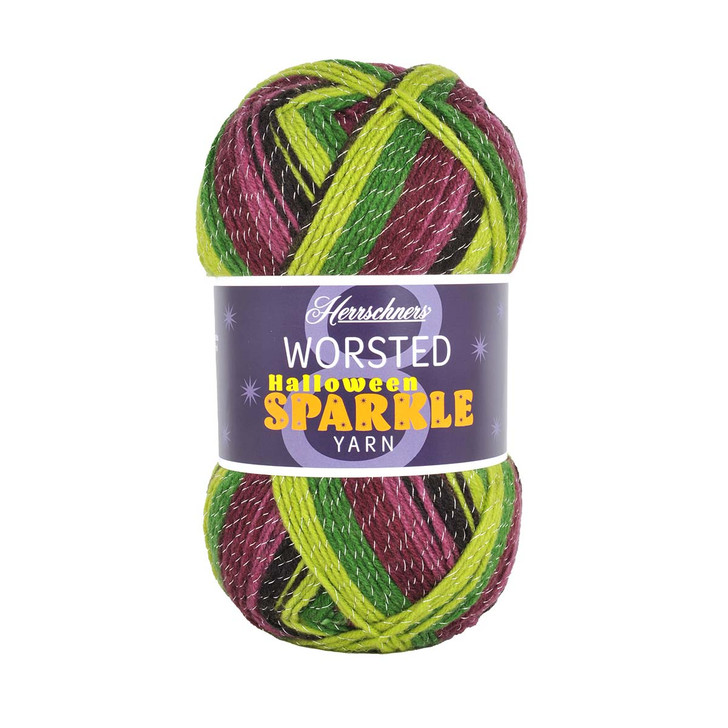 Herrschners Worsted 8 Halloween Sparkle Yarn