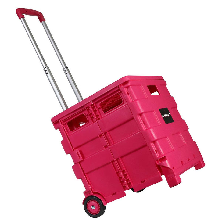 Everything Mary Rolling Plastic Cart with Lid