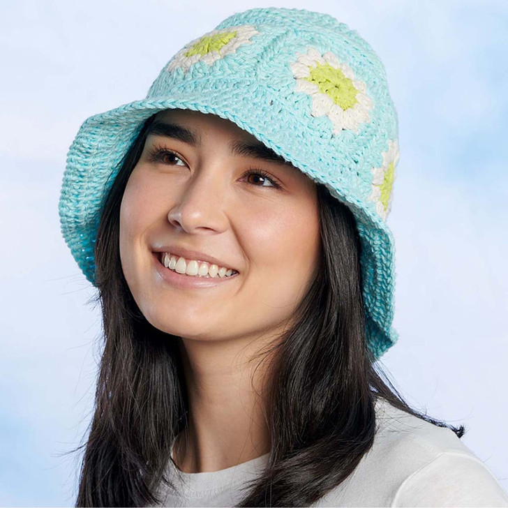 Flower Power Bucket Hat Crochet Pattern Download