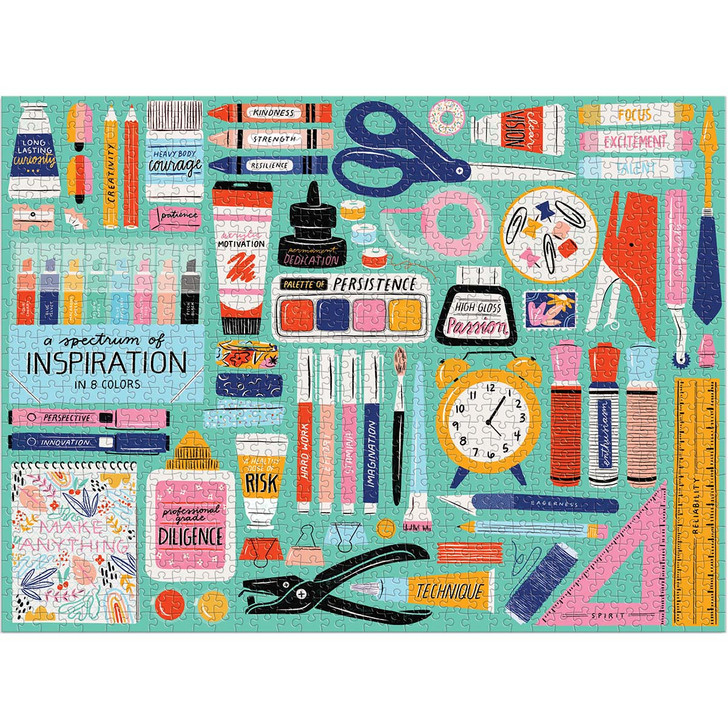 galison Tools for Creative Success Jigsaw Puzzle