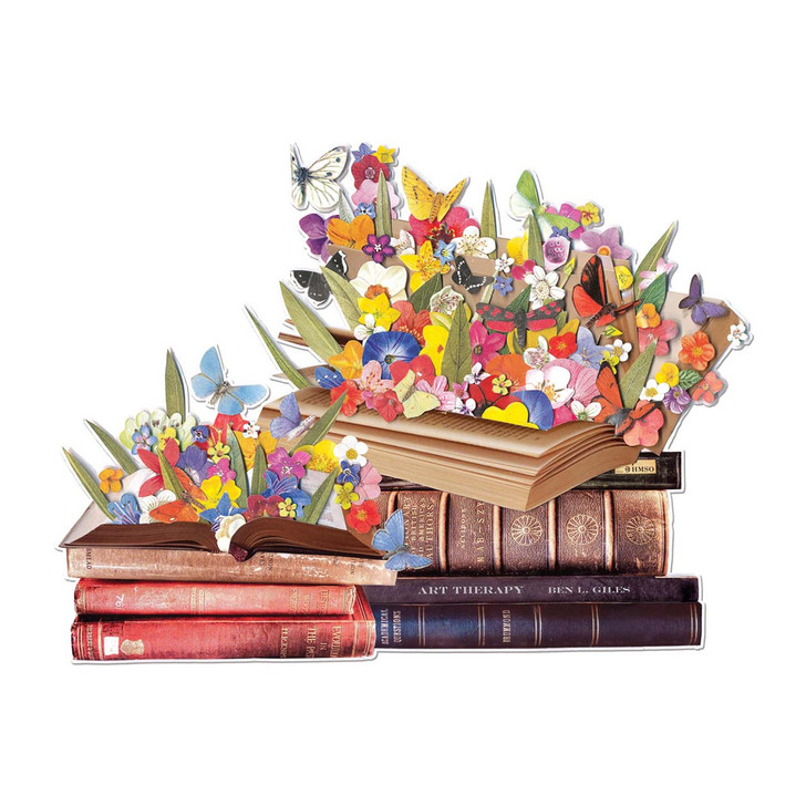 galison Blooming Books Jigsaw Puzzle