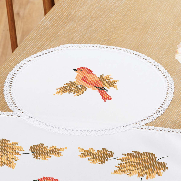 Autumn Flutter Doily Thread Kit