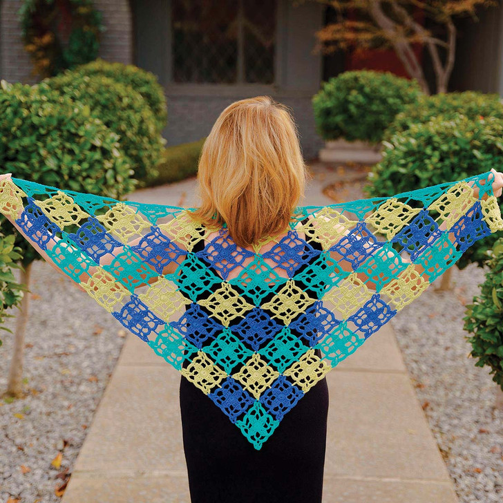 Aunt Lydia's Art Deco Shawl Crochet Kit