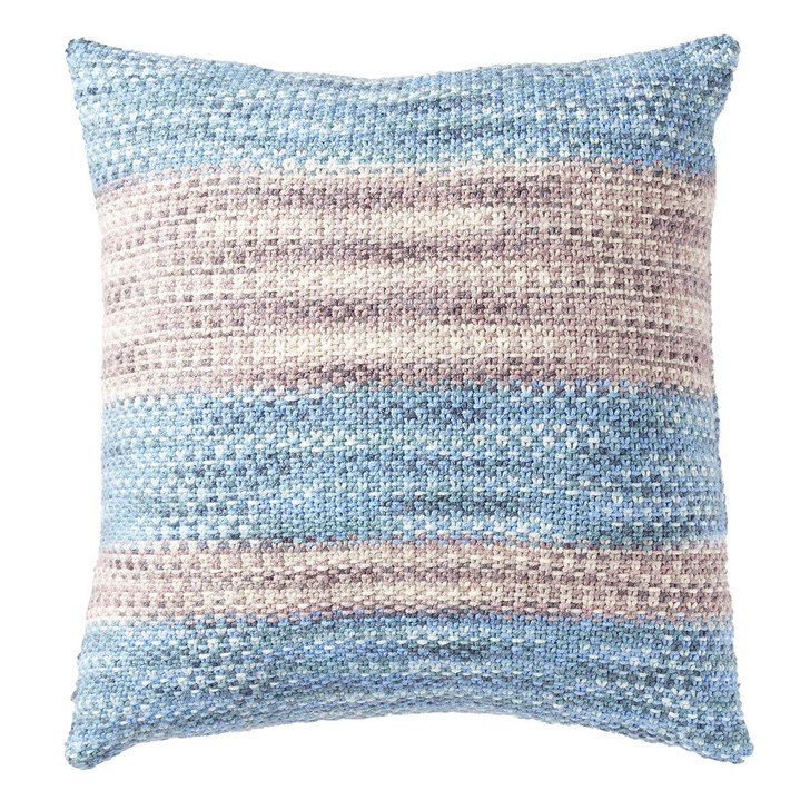 Caron Woven Stripes Knit Pillow Pattern Free Download