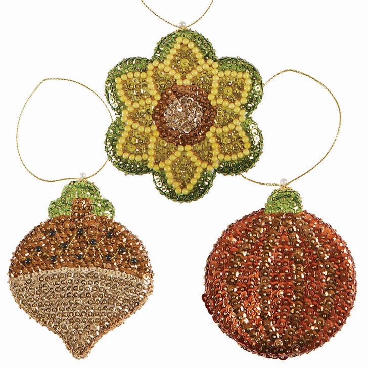 Sunrise Craft & Hobby Fall Fancy Ornament Kit