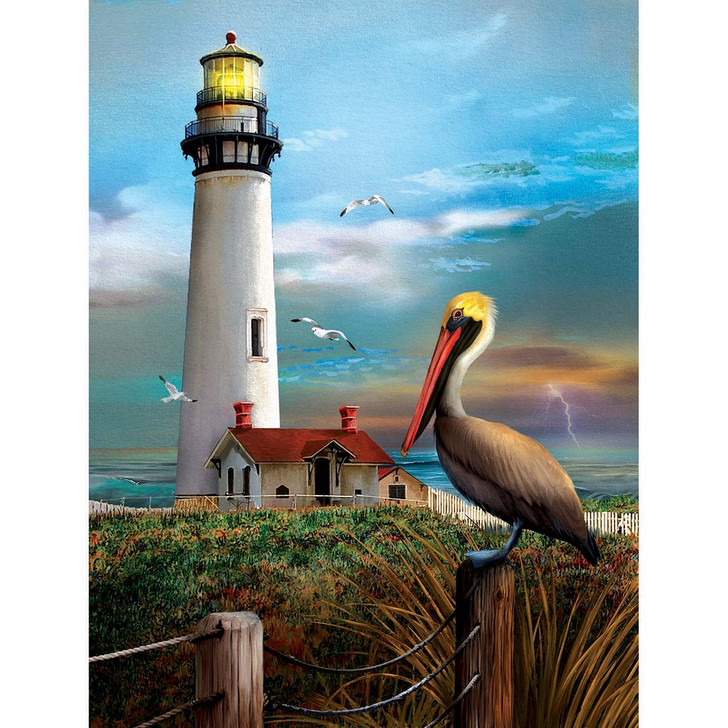 SunsOut Pigeon Point Lighthouse Jigsaw Puzzle