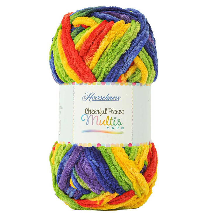 Herrschners Cheerful Fleece Multis Yarn