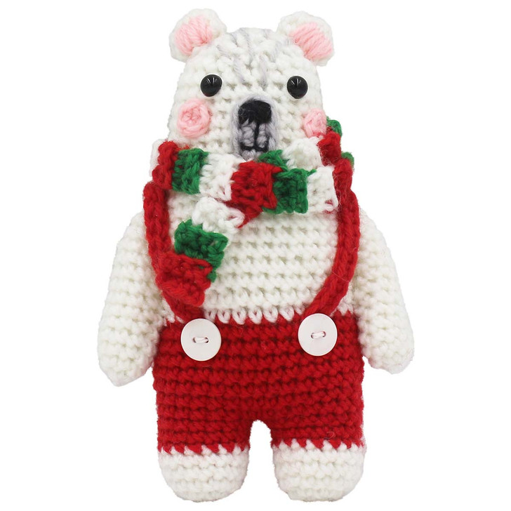 Fabric Edition, Inc. Polar Bear Crochet Kit