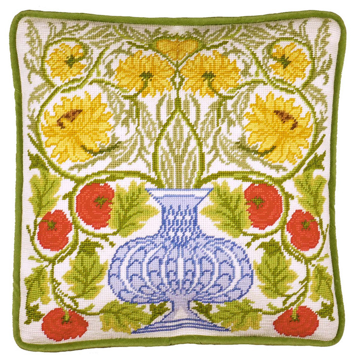 Bothy Threads Vase of Roses Tapestry Needlepoint Kit