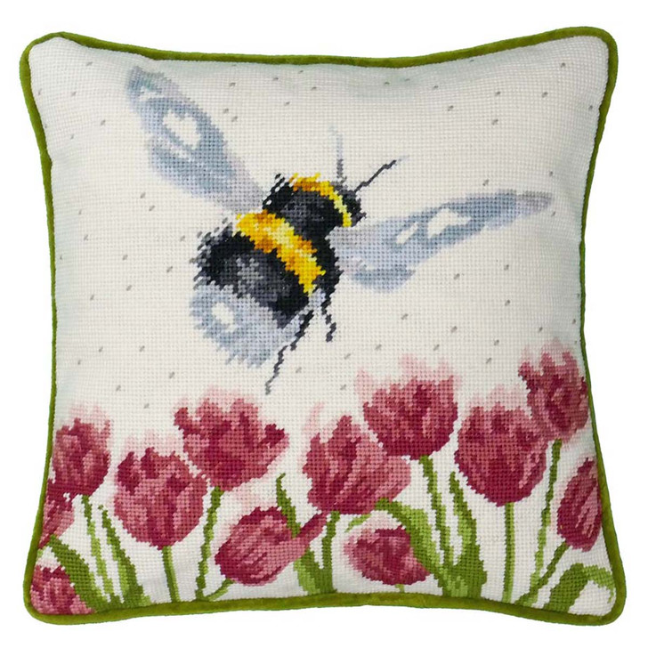 Bothy Threads Flight of the Bumble Bee Tapestry Needlepoint Kit