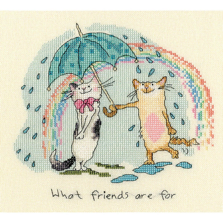 Bothy Threads What Friends Are For Counted Cross-Stitch Kit