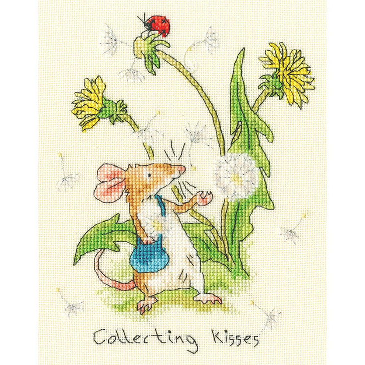 Bothy Threads Collecting Kisses Counted Cross-Stitch Kit