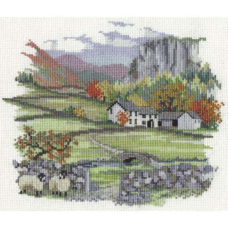 Bothy Threads Countryside - Cragside Farm Counted Cross-Stitch Kit