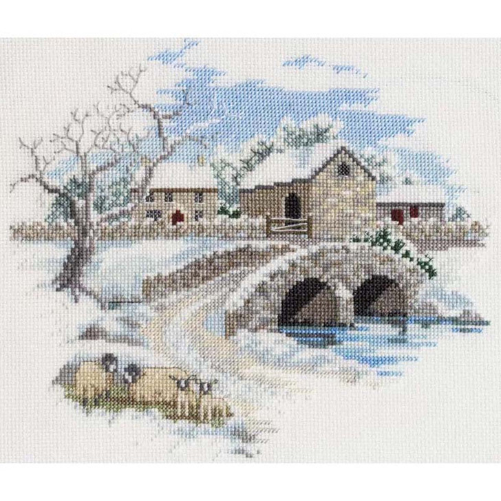 Bothy Threads Countryside - Winterbourne Farm Counted Cross-Stitch Kit