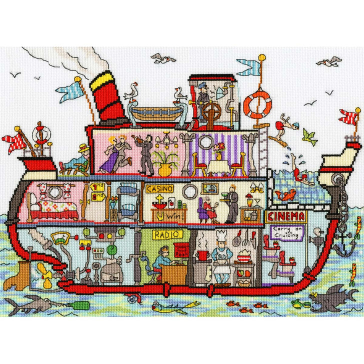Bothy Threads Cruise Ship Counted Cross-Stitch Kit