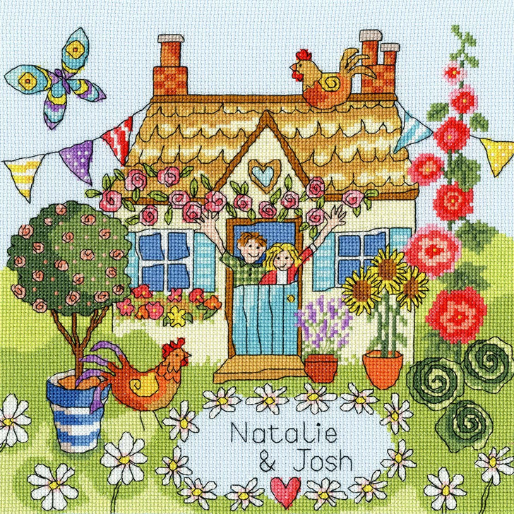 Bothy Threads Our House Counted Cross-Stitch Kit