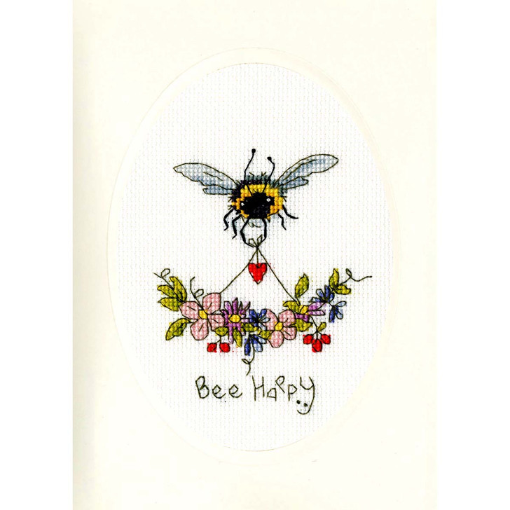 Bothy Threads Bee Happy Counted Cross-Stitch Kit
