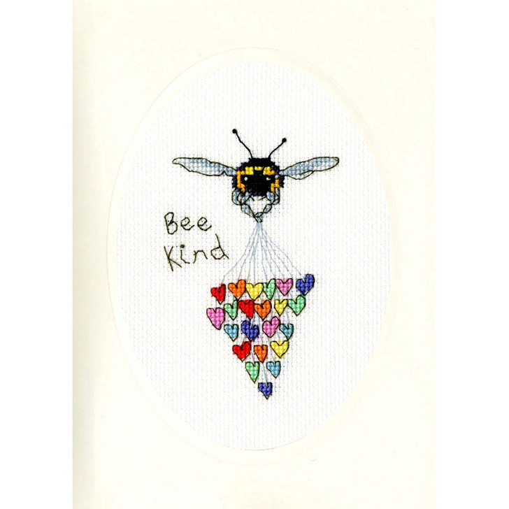 Bothy Threads Bee Kind Counted Cross-Stitch Kit