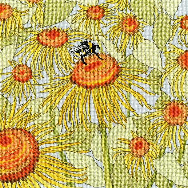 Bothy Threads Sunflower Garden Counted Cross-Stitch Kit