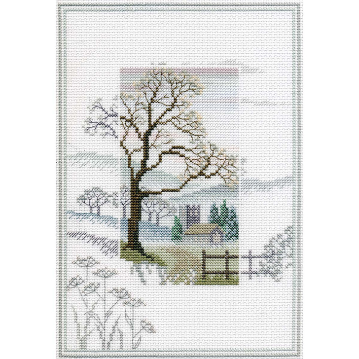 Bothy Threads Misty Mornings - Winter Tree Counted Cross-Stitch Kit