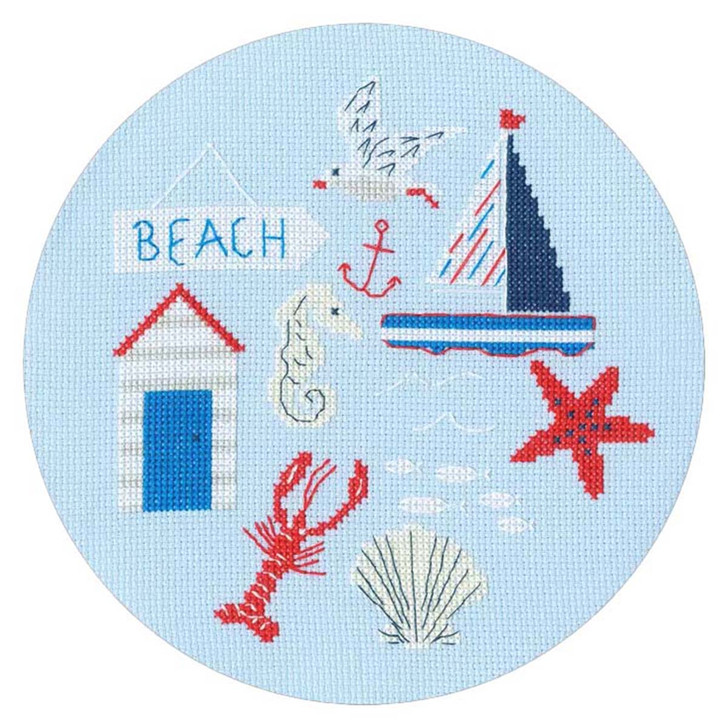 Bothy Threads Beach Counted Cross-Stitch Kit