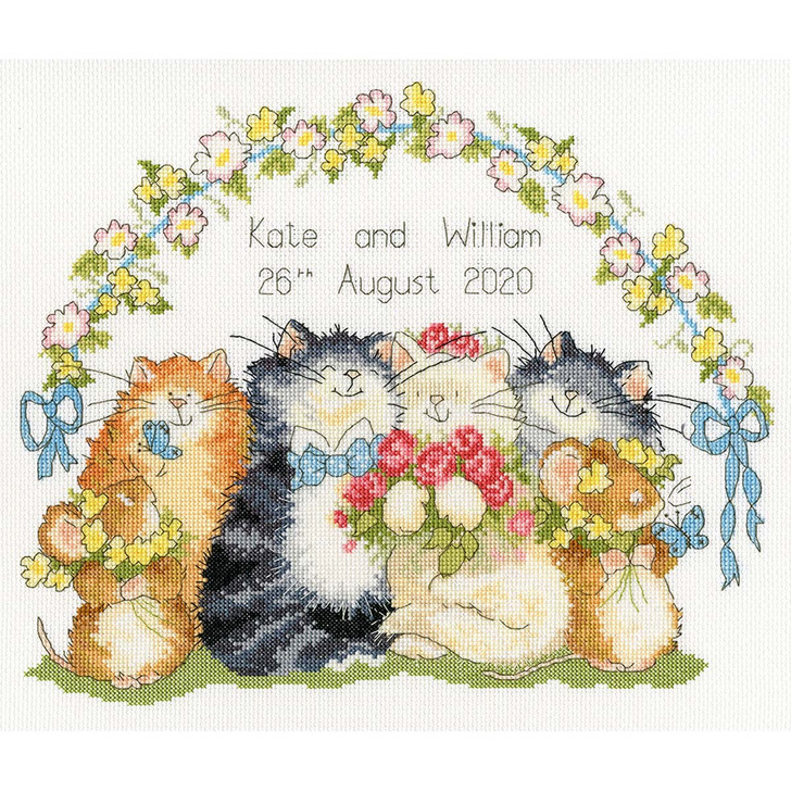 Bothy Threads The Purrrfect Day Counted Cross-Stitch Kit