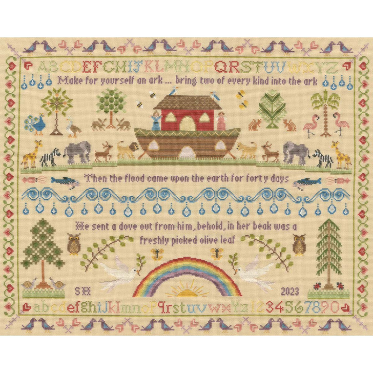 Bothy Threads Heirloom Noah's Ark Counted Cross-Stitch Kit