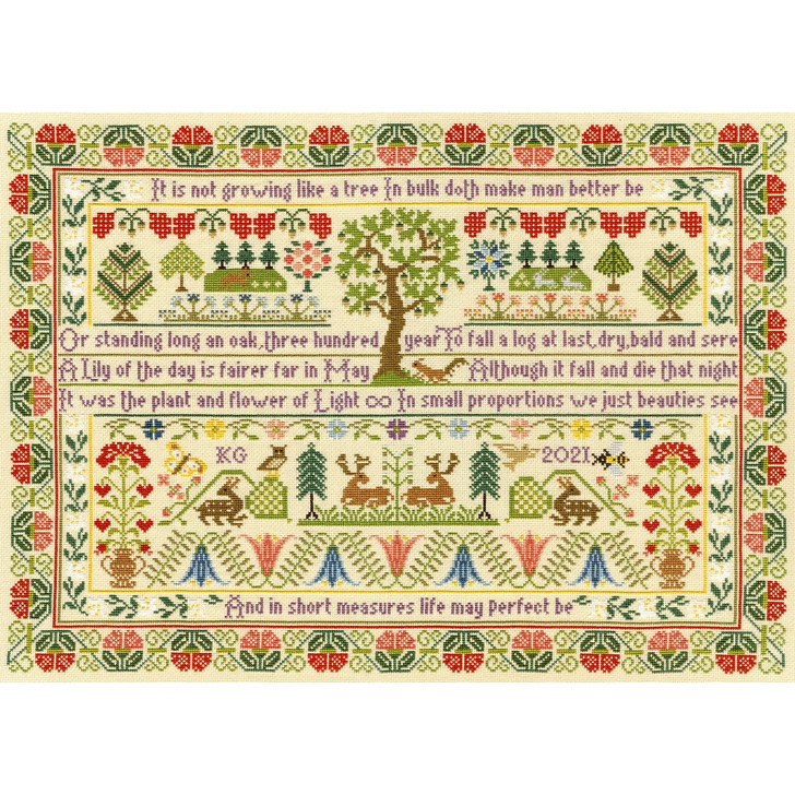 Bothy Threads Oak Tree Counted Cross-Stitch Kit