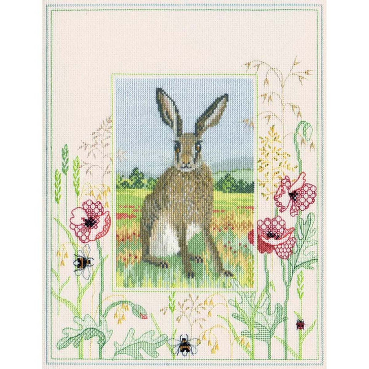 Bothy Threads Wildlife - Hare Counted Cross-Stitch Kit