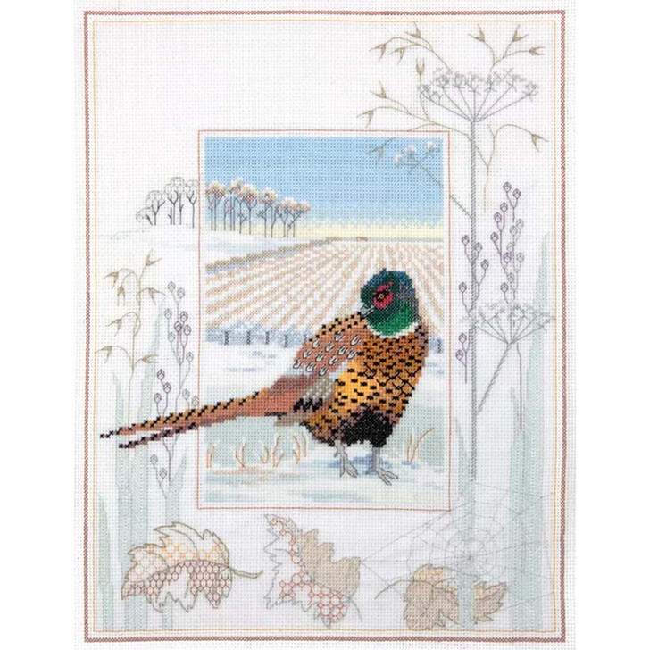 Bothy Threads Wildlife - Pheasant Counted Cross-Stitch Kit