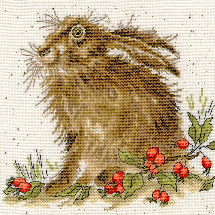 Bothy Threads Hippy Hare Counted Cross-Stitch Kit