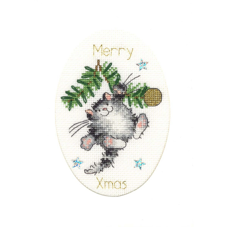 Bothy Threads Swing Into Xmas Counted Cross-Stitch Kit