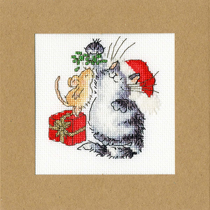 Bothy Threads Under the Mistletoe Counted Cross-Stitch Kit