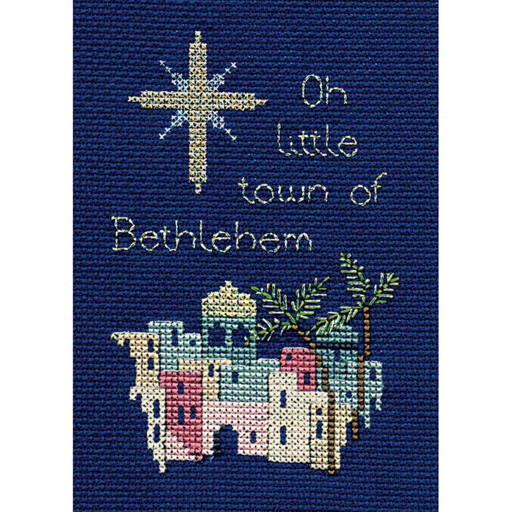 Bothy Threads Bethlehem Christmas Card Counted Cross-Stitch Kit