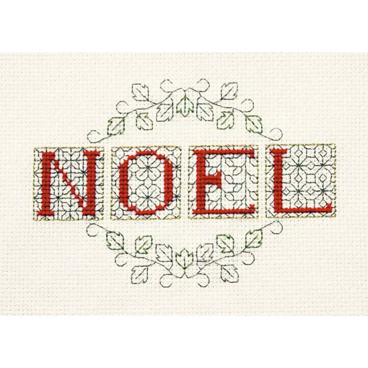 Bothy Threads Noel Christmas Card Counted Cross-Stitch Kit