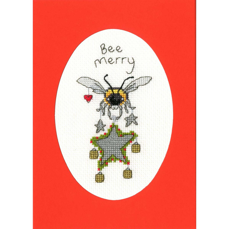 Bothy Threads Bee Merry Counted Cross-Stitch Kit